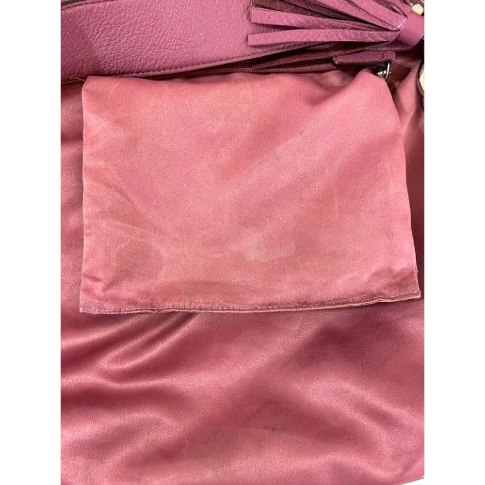 COACH - F23309 Leather Hobo Shoulder Bag Rose Pink